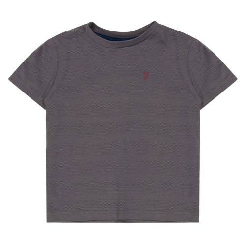 Front - Farah Unisex Adult Silverstone Jersey Crew Neck T-Shirt