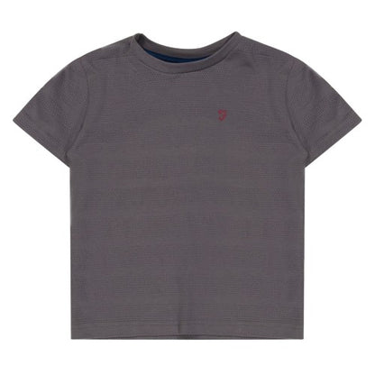 Front - Farah Unisex Adult Silverstone Jersey Crew Neck T-Shirt