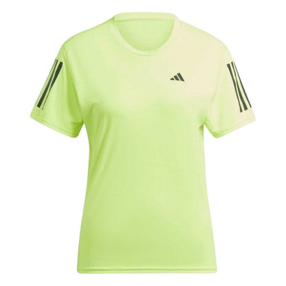Front - Adidas Womens/Ladies Own The Run Jersey Crew Neck T-Shirt