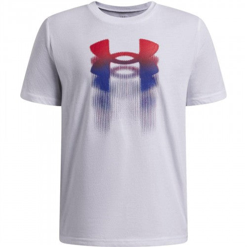 Front - Under Armour Childrens/Kids Blur Logo T-Shirt
