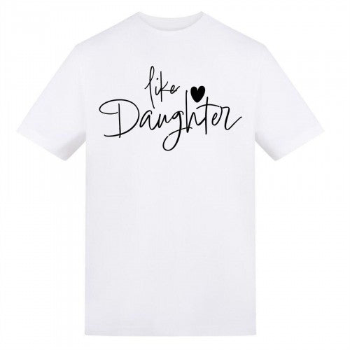 Front - AWD Womens/Ladies Like Daughter Short-Sleeved T-Shirt