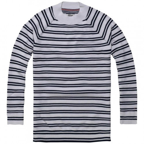 Front - Tommy Hilfiger Womens/Ladies Striped Tunic