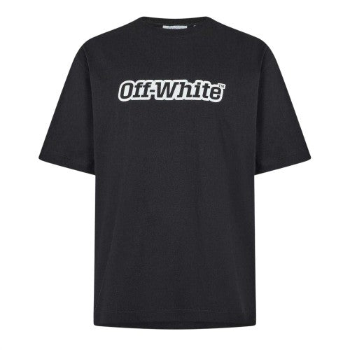 Front - Off White Mens Outline Skate T-Shirt