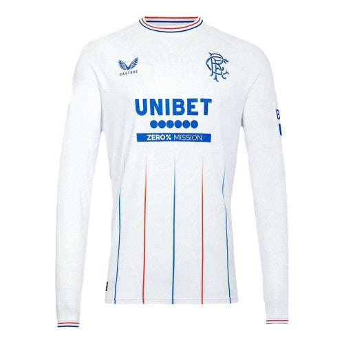 Front - Castore Mens 2023/2024 Rangers FC Away Jersey