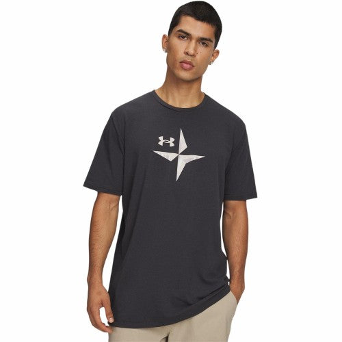 Front - Under Armour Mens Explor Graphic Performance T-Shirt