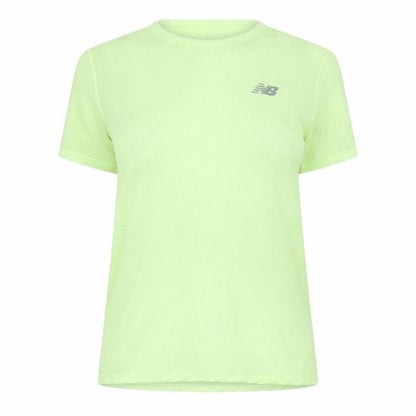 Front - New Balance Womens/Ladies Logo Short-Sleeved Athletic T-Shirt