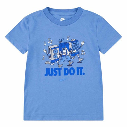 Front - Nike Childrens/Kids Music Boxy T-Shirt