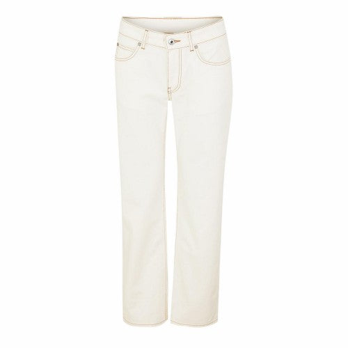 Front - Off White Womens/Ladies 90s Denim Jeans