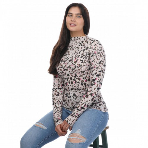 Front - Ted Baker Womens/Ladies Eyleen Twist Neck Fitted Top