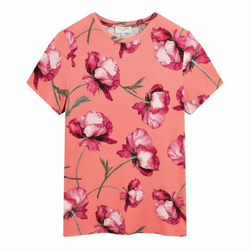 Front - Ted Baker Womens/Ladies Floral All-Over Print T-Shirt