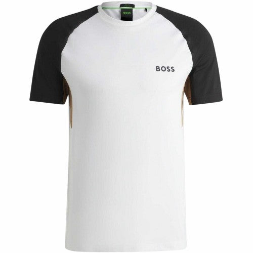 Front - Boss Mens Colour Block Raglan T-Shirt