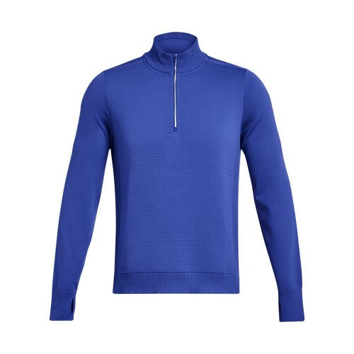 Front - Under Armour Mens IntelliKnit Half Zip Running Top