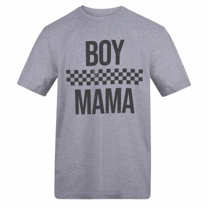 Front - AWD Womens/Ladies Checkered Mothers Day T-Shirt