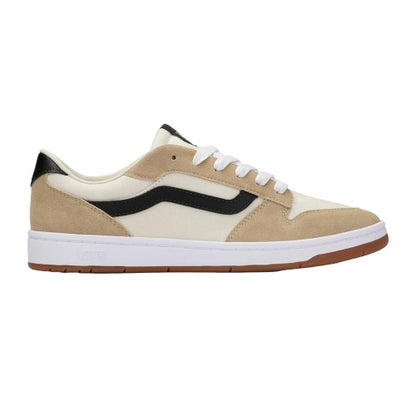 Front - Vans Mens Ryland Side Stripe Canvas Shoes