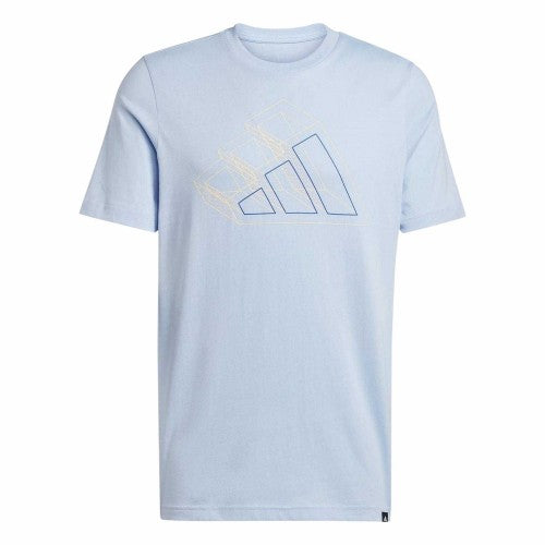 Front - Adidas Mens Logo T-Shirt