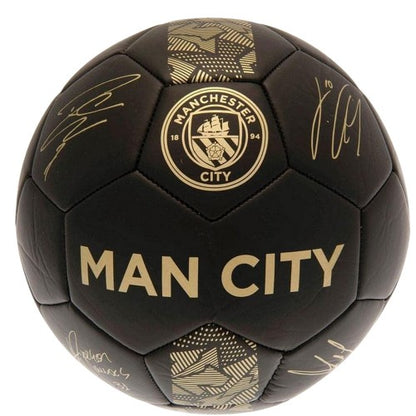 Front - Manchester City FC Team Phantom Lettering Football