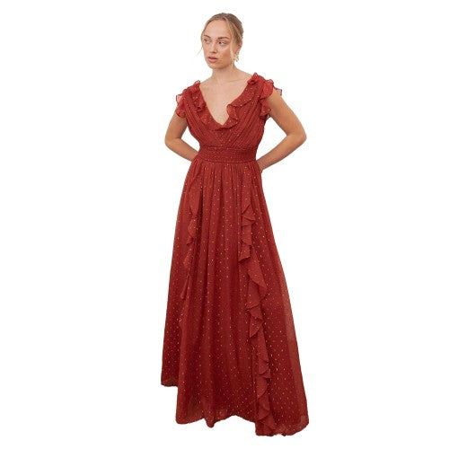 Front - Anaya With Love Womens/Ladies Waterfall Maxi Dress