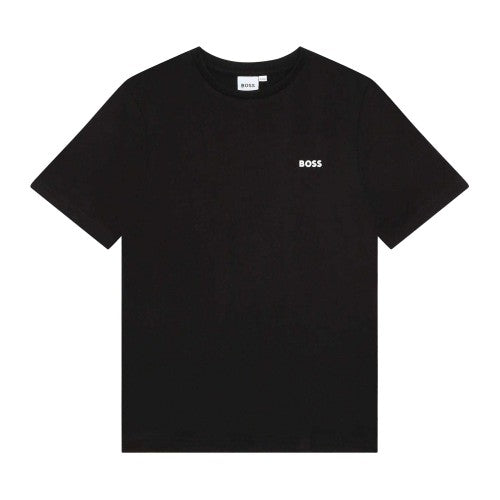 Front - Boss Boys Small Logo T-Shirt