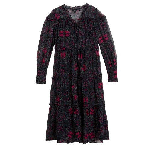 Front - Ted Baker Womens/Ladies Ruffled Midi Dress