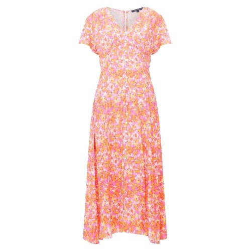 Front - French Connection Womens/Ladies Cass Delph A-line Regular Midi Dress