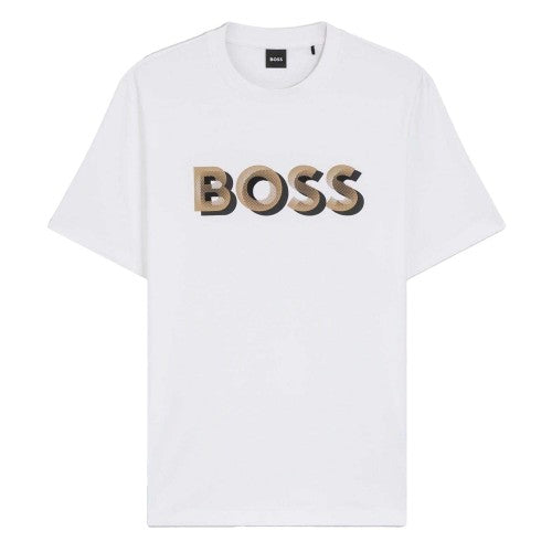 Front - Boss Mens Thompson Logo T-Shirt