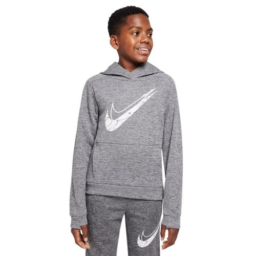 Front - Nike Childrens/Kids Therma-Fit Anti-Stain Hoodie