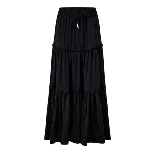 Front - Biba Womens/Ladies Plain Maxi Skirt