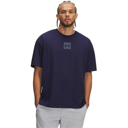 Front - Under Armour Mens Box Logo T-Shirt