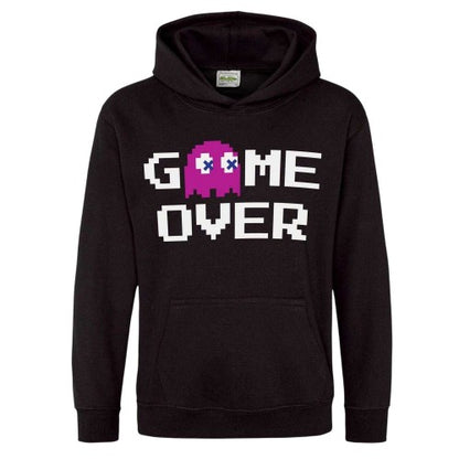 Front - Pac-Man Childrens/Kids Game Over Pac-Man Hoodie