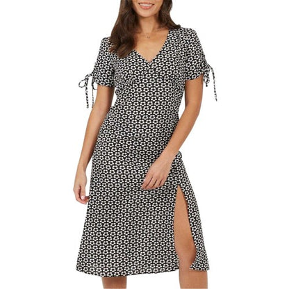 Front - Brave Soul Womens/Ladies Daisy A-line Midi Dress