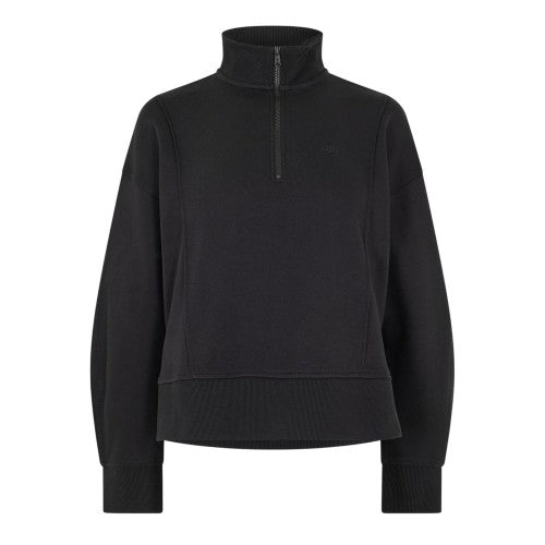 Front - Timberland Womens/Ladies Fleece Quarter Zip Sweatshirt