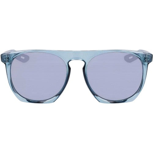 Front - Nike Flatspot XXII Wayfarer Round Logo Sunglasses