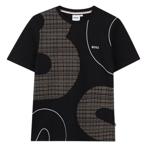 Front - Boss Childrens/Kids Graphic T-Shirt