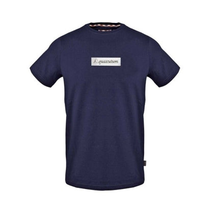 Front - Aquascutum Mens Crew Neck T-Shirt
