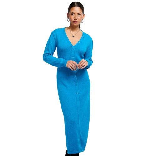 Front - Little Mistress Womens/Ladies Maxi Sweater Dress