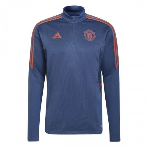 Front - Adidas Mens 2022/23 Manchester United FC Training Top