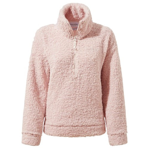 Front - Craghoppers Womens/Ladies Ciara Sherpa Fleece Funnel Neck Sweatshirt
