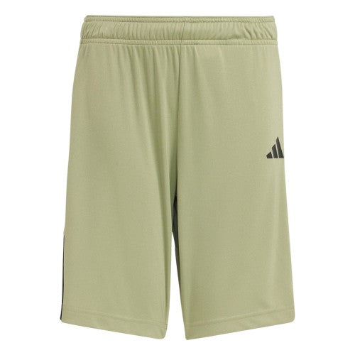 Front - Adidas Boys Sereno Logo Training Shorts