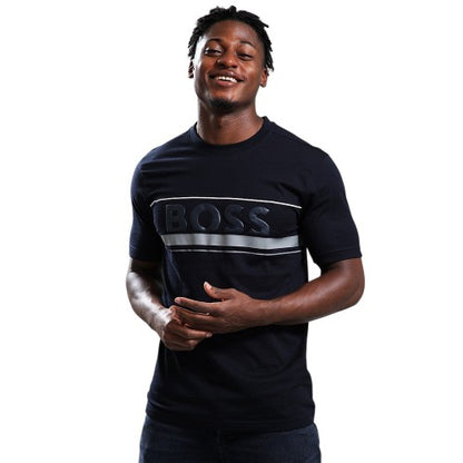 Front - Boss Mens Iconic Zone T-Shirt