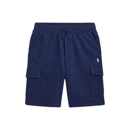 Front - Ralph Lauren Childrens/Kids Polo Fleece Cargo Shorts