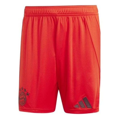 Front - Adidas Unisex Adult 2024/2025 FC Bayern Munich Football Shorts