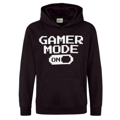 Front - AWD Childrens/Kids Gamer Mode Hoodie