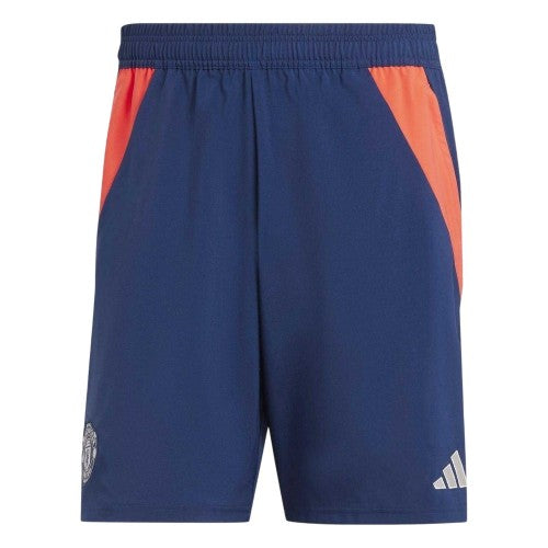 Front - Adidas Mens Tiro 24 Manchester United FC Shorts