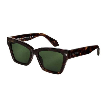 Front - Off White Unisex Adult Cincinnati Cat Eye Sunglasses