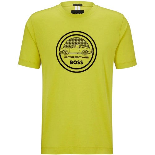 Front - Boss Mens Porsche Logo T-Shirt