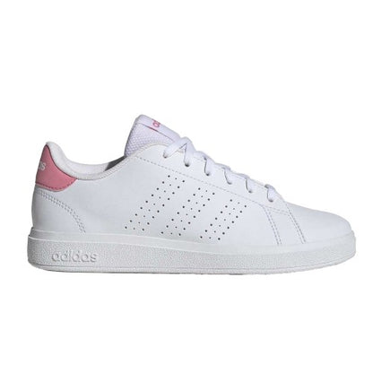 Front - Adidas Unisex Adult Advantage Base 2.0 Flat Trainers