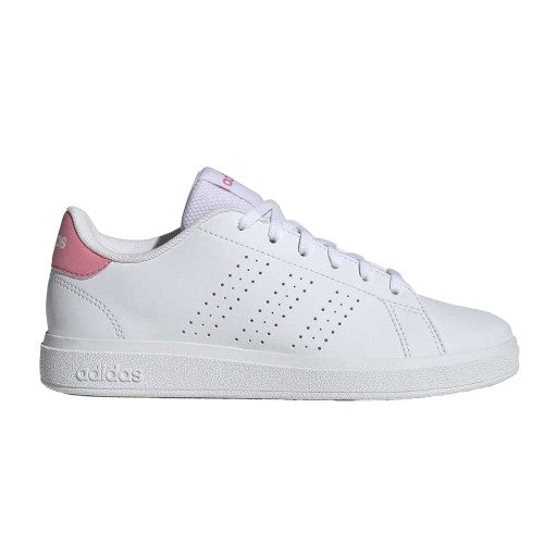 Front - Adidas Unisex Adult Advantage Base 2.0 Flat Trainers