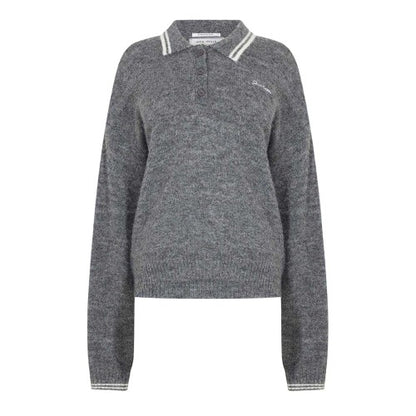 Front - Jack Wills Womens/Ladies Knitted Collared Polo Shirt