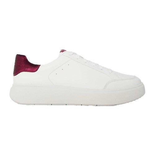 Front - FitFlop Womens/Ladies Sequin Flatform Trainers