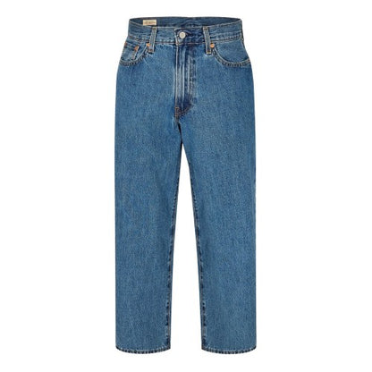 Front - Levis Mens Wide Leg Baggy Jeans